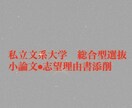 その場で小論文・志望理由書の添削をします 私立文系大学のAO入試突破に向けて イメージ1