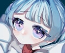 SNSの少女アイコン描きます 貴方だけのSNSアイコン描きます イメージ3