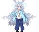 TRPG立ち絵、Vtuber立ち絵描きます 幻想的で綺麗なキャラをコンセプトと共に イメージ4