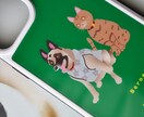 あなたのペットをイラスト化してスマホケースにします iPhone◯android◯、その他似顔絵グッズもOK イメージ6