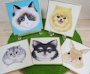 写真を元に動物のイラストをお描きします 愛犬•愛猫等"うちの子"又は好きな動物のミニサイズイラスト イメージ1