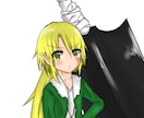SNSで使用するデジ絵描きます クオリティ低めですが安く済ませたい方向け イメージ2