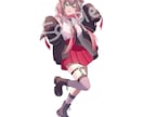 立ち絵/一枚絵 イラスト制作します 鮮やかな色合い、パキっとした塗りが得意です！ イメージ10