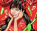 リアルめ漫画風！鮮やか・画面映えアイコン作ります 先着5名限定モニター価格　低価格高品質 イメージ3
