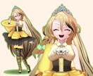 brenderを使用した３Dモデル作成ます あなたのイラストそのままにモデリングいたします！ イメージ3