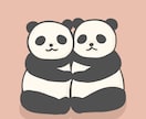 かわいい動物のイラストかきます アイコンや挿絵に。やさしい雰囲気がでます。 イメージ3