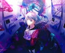 一枚絵、サムネイル、アイコン、書籍表紙、描きます 【世界観重視、雰囲気重視】厚塗り寄り、丁寧に美しく描きます。 イメージ3