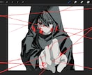 イラストの依頼を受け付けています オリジナルキャラクターのイラストの制作を受け付けています イメージ1