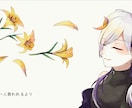 歌ってみたのシンプルMVを制作いたします 歌とイラストを主役に、シンプルに仕上げます イメージ4