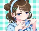 SNSアイコン・立ち絵・一枚絵なんでも描きます 透明感のある可愛い女の子イラストが得意です！ イメージ4