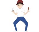 アイコン描きます 少しシュールで愛着のわく一人一人に合ったアイコン作ります イメージ3