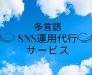 SNSのマレー語での運用を代行します 多言語国家マレーシアから各種言語でのSNS運用を代行します イメージ1