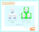口がパクパク動く＊かわいいGIF立ち絵描きます ◇表情3点◇解説動画・実況動画などに添えて目を引くイラスト イメージ3