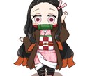 お好きなキャラをかわいくデフォルメします 選べる頭身！お好きなキャラをアイコンに！ イメージ4