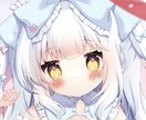 SNSのアイコン画像を作成します 幼く可愛いキャラクターのイラスト描きます(アイコン用) イメージ2