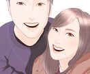 お写真をもとに✩似顔絵お描きします 2次元風の似顔絵です！アイコンやプレゼントにもどうぞ✩.*˚ イメージ2