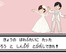 ゲーム風結婚式エンドロールムービー作ります ISUM申請も◎✜お二人の可愛いオーダーメイドット絵で演出✜ イメージ2