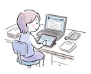 現役女性施工管理が皆さまの事務作業をサポートします スマホで完結も可能！建設業専門のオンライン事務サポートです。 イメージ3