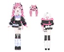 衣装デザイン制作いたします VTuberさん衣装、キャラクター衣装デザインします！ イメージ8