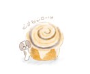 ほっこりパンなどの食べ物を描きます 〜ペット(看板犬・猫など)を添えることもできます！〜 イメージ4