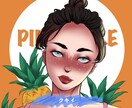 個性を揉み込むような似顔絵を作ります あなただけの！ポップ風な似顔絵を作ります！アイコンにどうぞ！ イメージ3