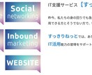 あなたが抱えるネットのお悩み解決します あなたにピッタリのITサービスをご紹介します！ イメージ3
