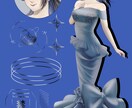 商用利用可！パッと目を引くイラスト描きます かわいい、かっこいいだけじゃない！雰囲気を魅力的に！ イメージ10
