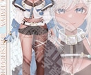 注目集めるオリジナルVtuberさんをお作りします セクシーな女性からカワイイ女の子まで幅広く対応可能！ イメージ4