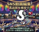 登録者22万人運営の実績｜SNS動画編集承ります 1週間で収益化達成した経験、編集技術を還元いたします！ イメージ1