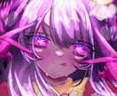 SNSアイコン、ヘッダー等承ります 甘くてきらきらした金平糖のような女の子のアイコン描きます！☆ イメージ1