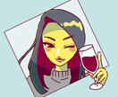 ポップな꙳★*ﾟときめきイラスト・似顔絵を描きます SNSアイコンや名刺、資料などにオススメです イメージ3
