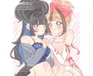 可愛い絵柄でキャラクターのイラストなどお描きします デフォルメ〜等身・首上〜全身までご要望に沿ってお描きします！ イメージ1