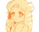 web系におすすめのイラスト描きます かわいい女の子のイラスト描きます！ イメージ4
