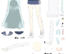 live2Dモデル作成します 「〇〇風の絵柄」や顔がいいモデルならお任せ！ イメージ2