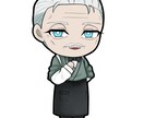 耽美・クールな男性キャラの厚塗りイラスト制作します 重厚感のある厚塗りイラスト、立ち絵の制作を行います イメージ6