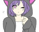 SNSアイコンかきます SNS用のアイコンを描きます、⚠️初心者です イメージ1