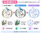 AI生成ロゴ・画像を高品質なAiデータにします AIで作った画像を、 人の手で整えてVector化します。 イメージ10