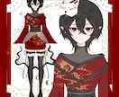 貴方だけの個性ある立ち絵、描きあげます TRPG、IRIAM、キャラデザまで承ります！ イメージ3