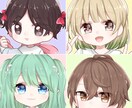 かわいい絵柄のSNSアイコン作成します かわいい系のイラストが得意です/基本料金2000円～ イメージ4