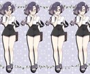 TRPG／配信／ゲーム用の立ち絵描きます ダークでニッチなキャラクターの立ち絵が欲しい方へ イメージ1