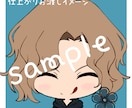 ちびキャラアイコン描きます 【先着お試し価格】配信やSNSで使える手描きSDアイコン制作 イメージ1