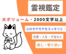 霊視・ご縁の流れを整えて深掘り鑑定します どんなに小さなお悩みも、心を込めて受け止めます。 イメージ1