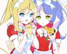 配信ゲーム絵、グッズ、歌ってみたなどお描きします 男性も女性も透明感＆ゆる可愛いアイコン、イラスト、描きます！ イメージ3