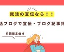 初回限定・就活ブログで宣伝・ブログ記事掲載します 累計ページビュー数『23万！』のウェブサイトに掲載！ イメージ1