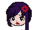 ドット絵アイコン以外にも動物や道具なども作成します 表情差分は動画などにも使用できます！ イメージ5