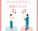 マッチングアプリのシステム開発について教えます tinder のようなアプリのシステムなど イメージ1