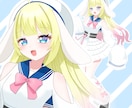 色んな用途に適したイラスト制作します 中顔面が短い、幼い印象が得意！可愛い女の子ならおまかせ！ イメージ2