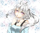 可愛い女の子アイコン描きます 可愛い絵柄好きな方向け活動者向け イメージ2