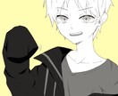 シンプルなSNS用イラスト作成します SNSアイコン等に使えるモノクロ単色イラスト描きます！ イメージ7