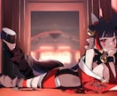 歌ってみた立ち絵キャラデザイラスト等描きます ロリータ地雷系得意！衣装デザインもします！ イメージ4